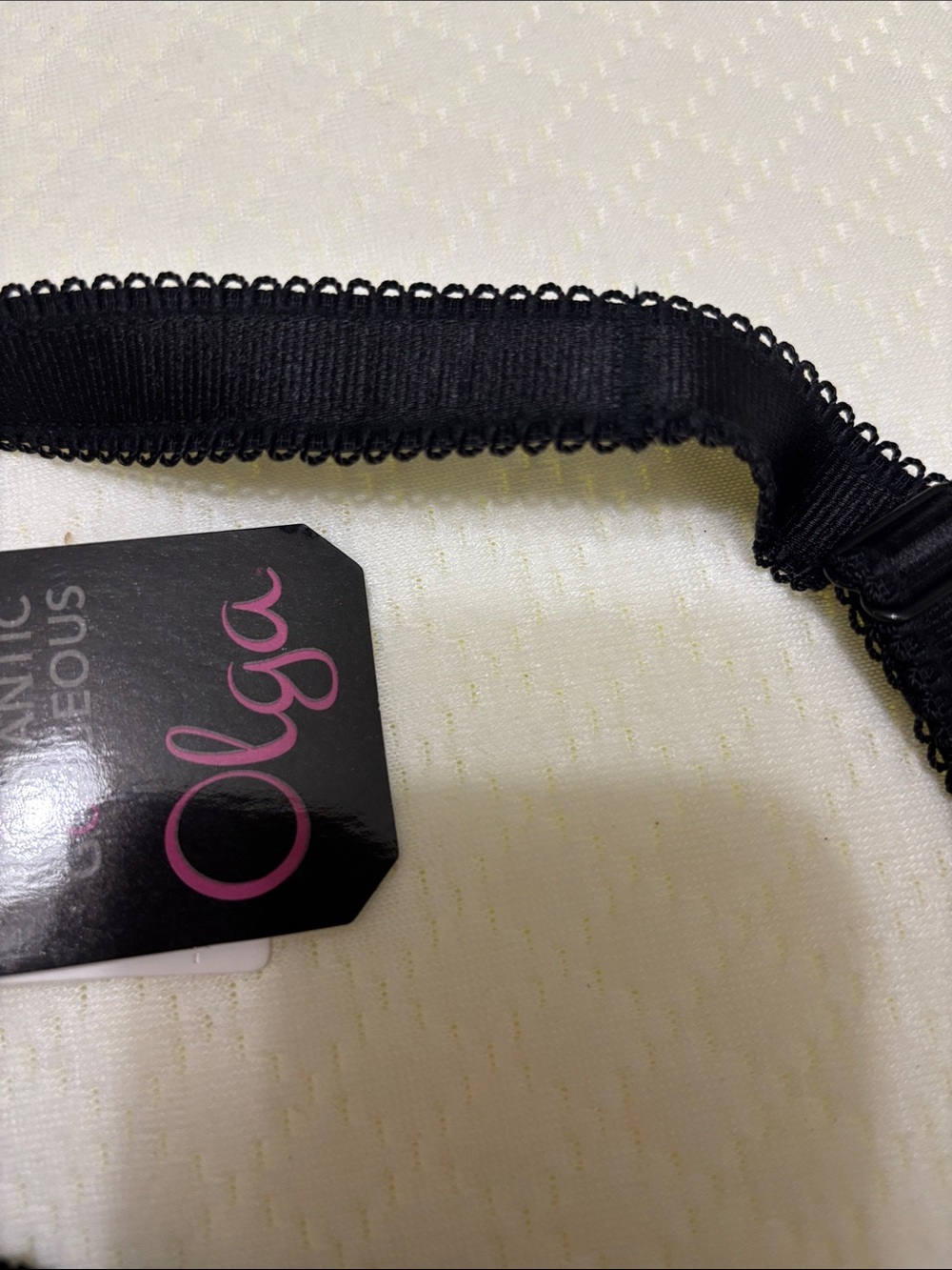 Olga Leopard Print Underwire Bra with Black Lace Trim - Picture 15 of 15